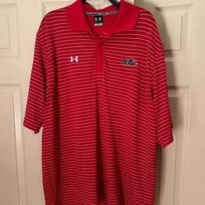 Ole Miss men’s Sz Xl polo styled shirt